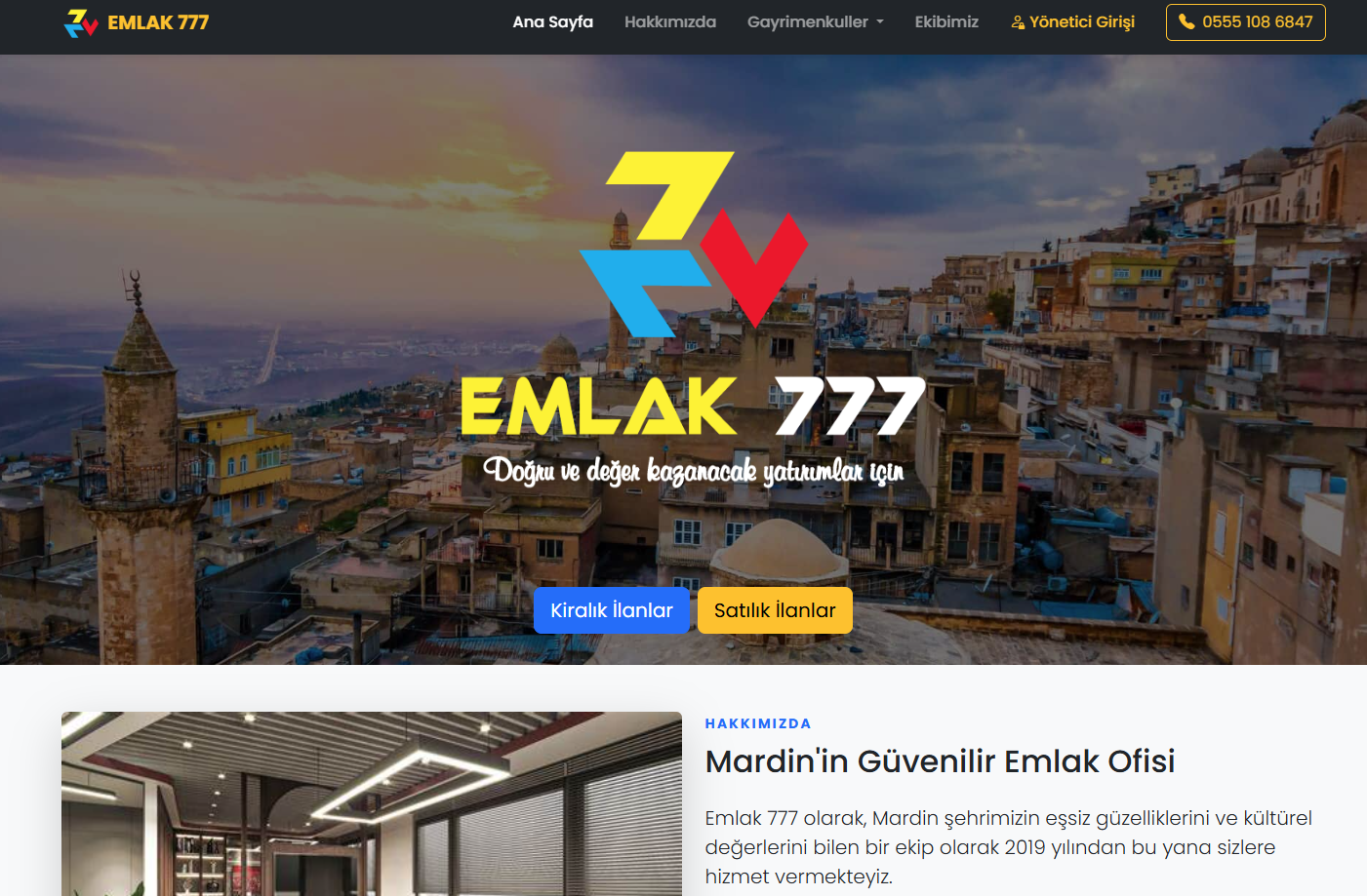Emlak Web Sitesi